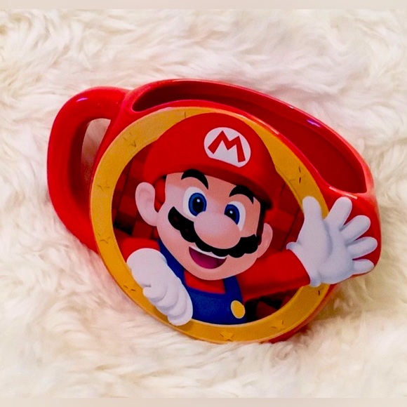 Paladone Products Ltd. Super Mario Oversized 20oz Shaped Ceramic Coffee Mug - Picture 2 of 5
